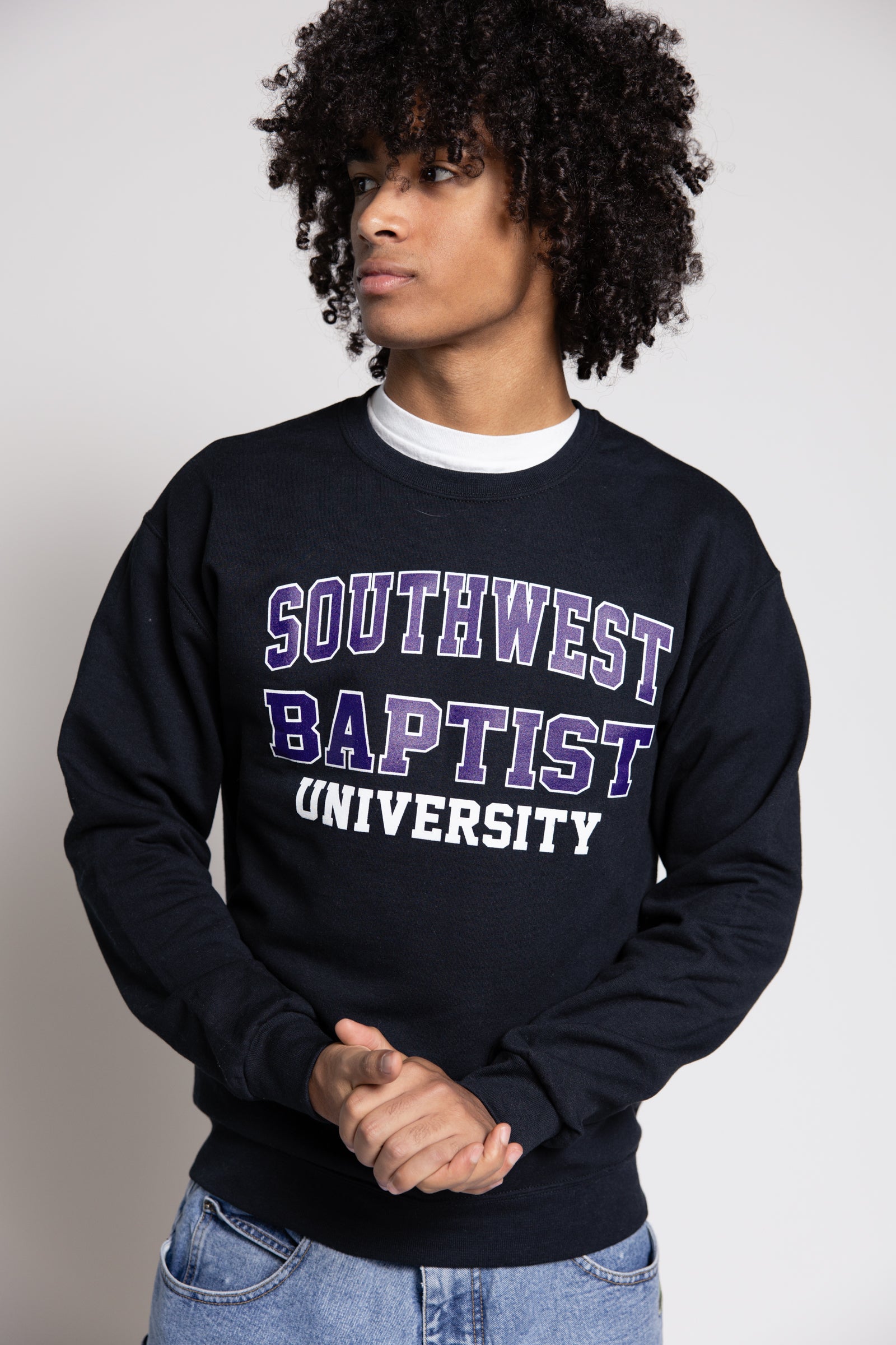 Core Long Sleeve Tee | Black – Southwest Baptist University Campus