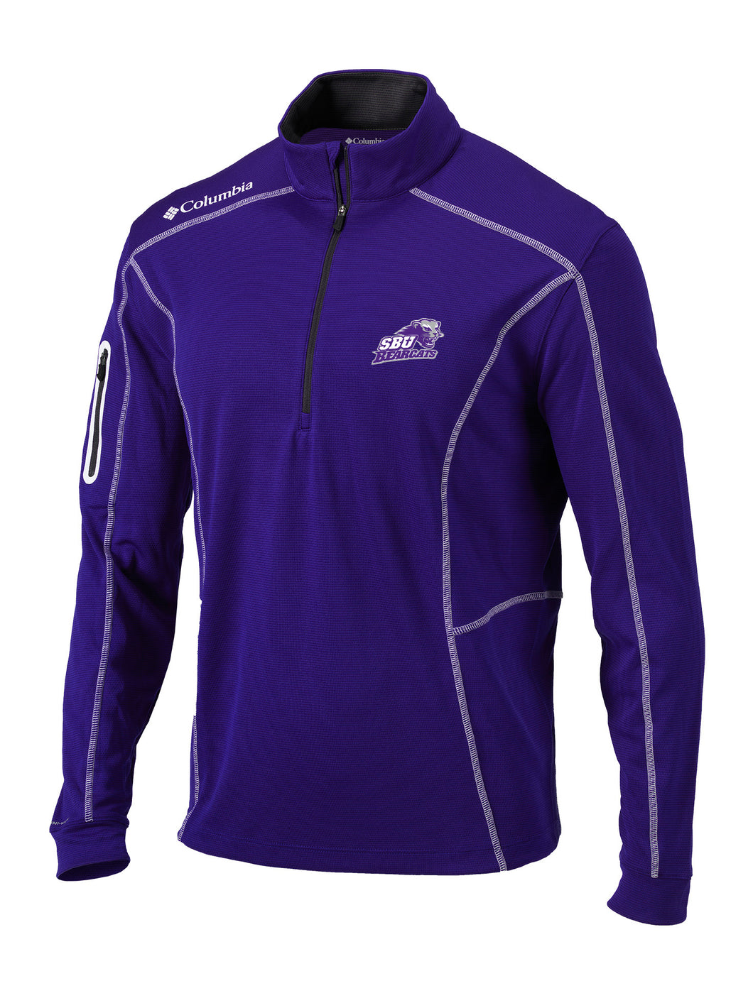 COLUMBIA Shotgun 1/4 Zip Pullover, Purple