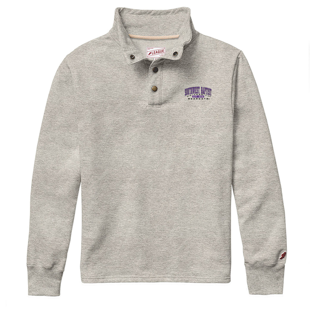 Snap Up Pullover, Oxford