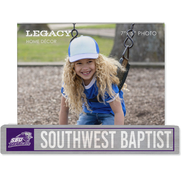 Table Top Stick Picture Frame 5x7 | Purple