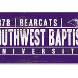 Long Wood Magnet 1.75"x3.75" | Purple