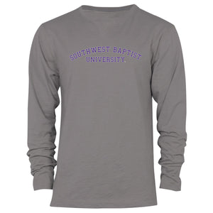 Slub Long Sleeve Crew, Cement