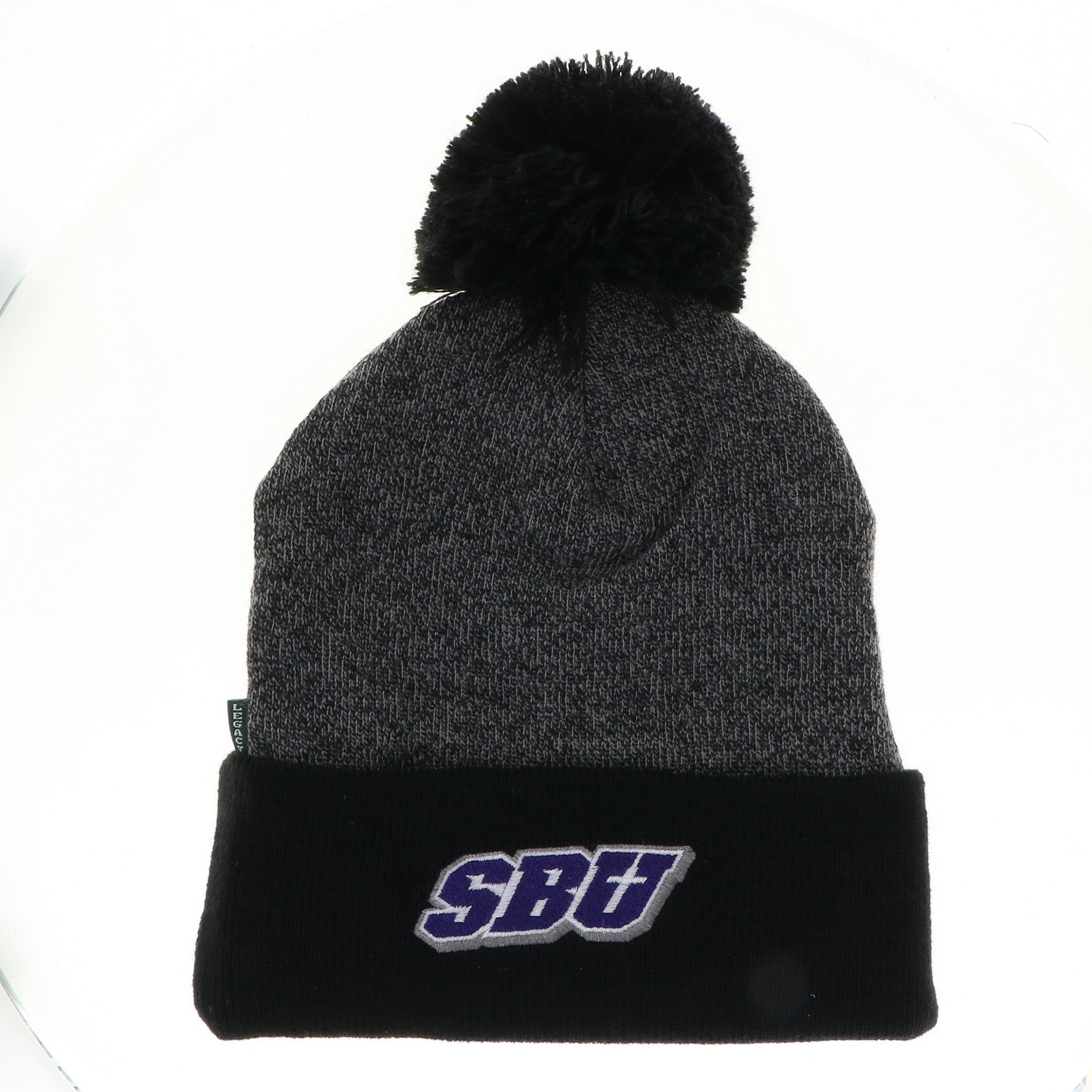 Marled Cuff Beanie | Black