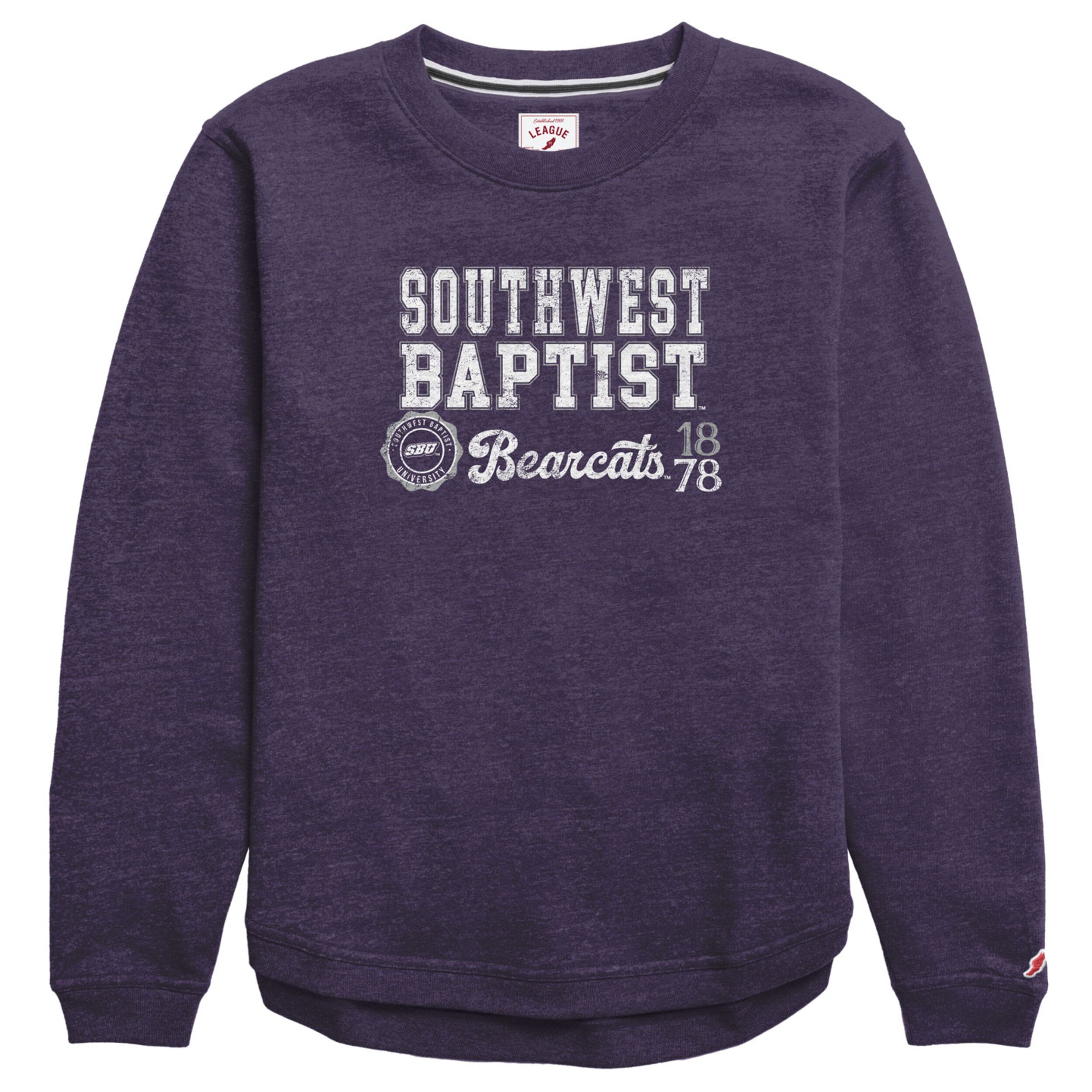 Victory Springs Ladies Crewneck | Heather New Purple