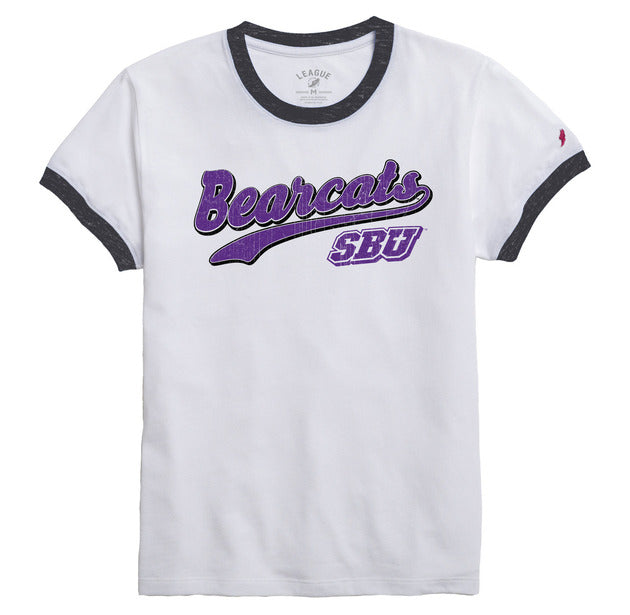 Ladies Intramural Ringer Tee | Black