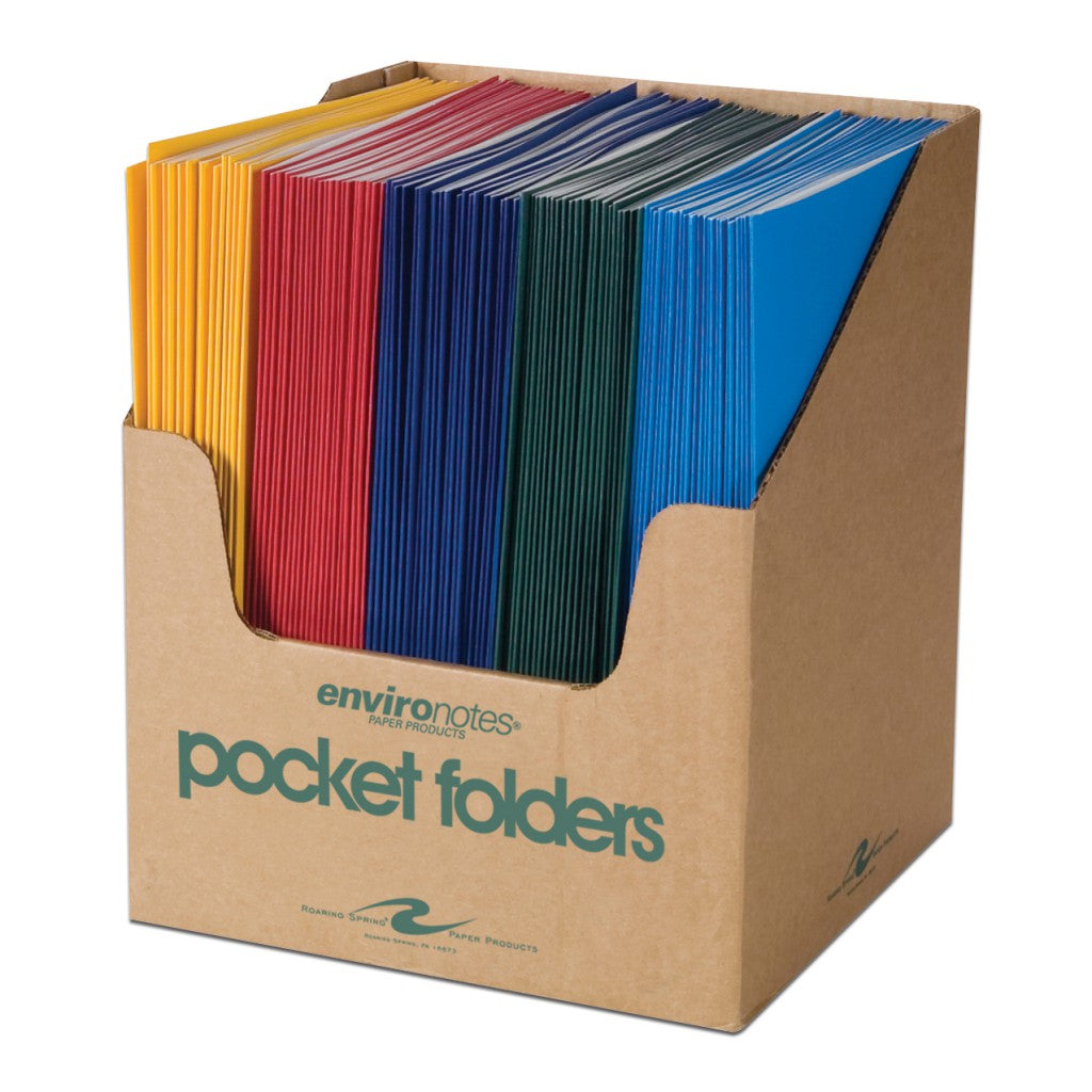 Two Pocket Folder with Prongs