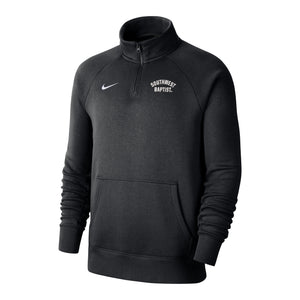 NIKE Club Fleece 1/4 Zip, BLACK (F23)