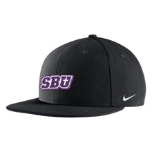 Load image into Gallery viewer, NIKE Pro Flat Bill Cap, Purple/Black