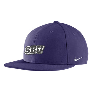 NIKE Pro Flat Bill Cap, Purple/Black