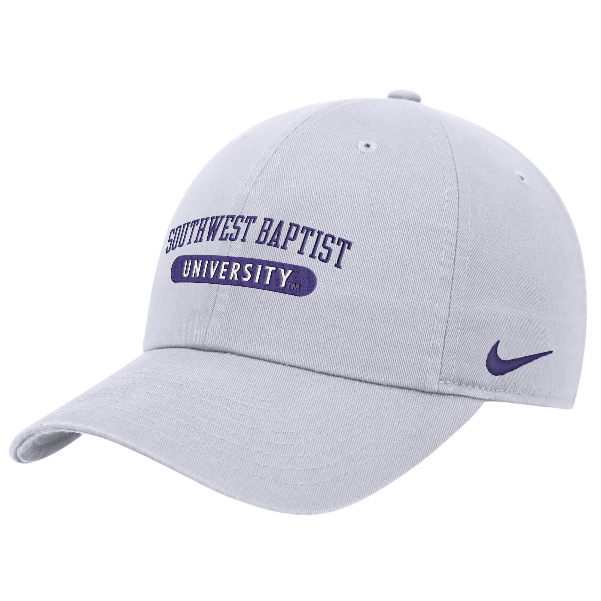 Nike Club Cap | White – Southwest Baptist University Campus Store