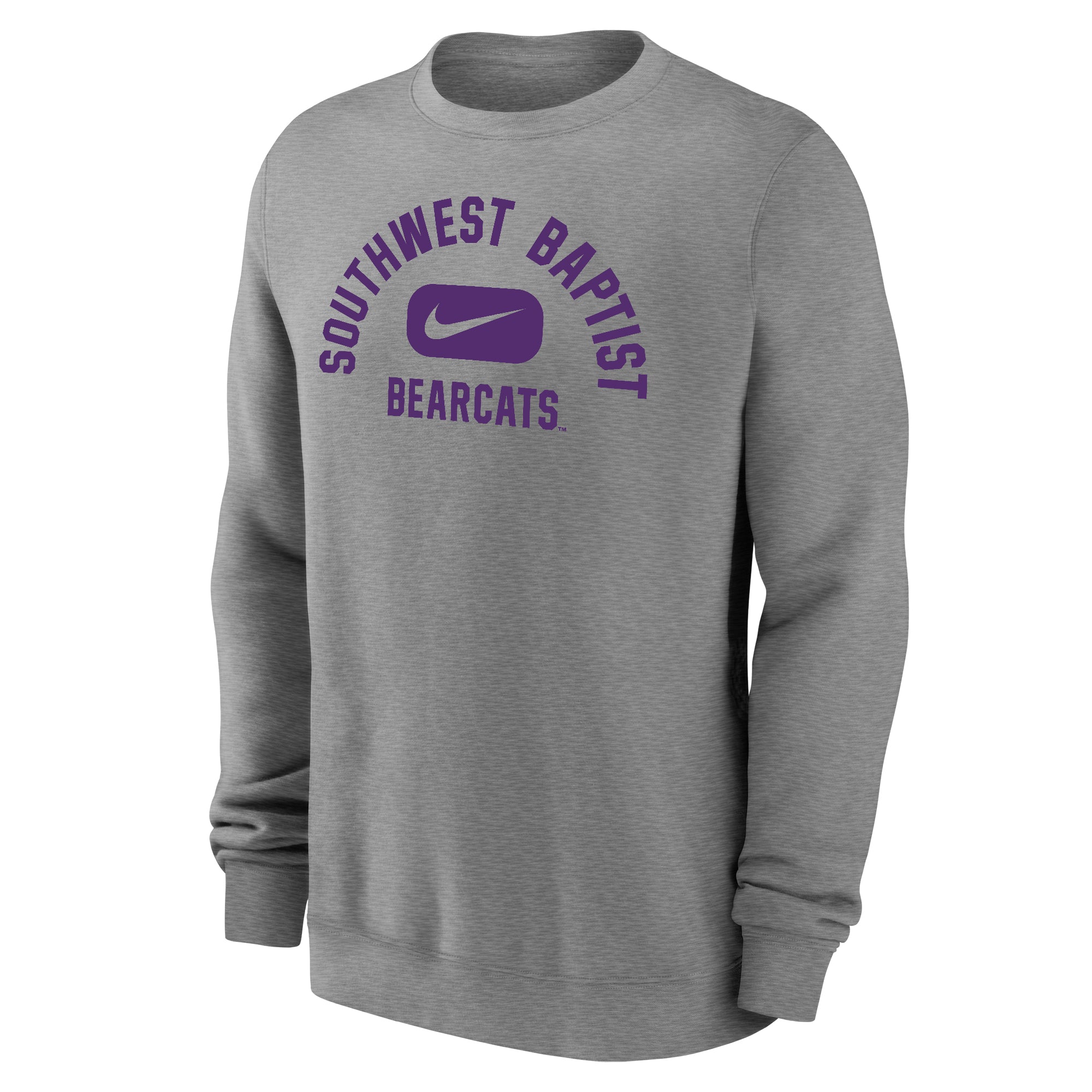 Nike Club Fleece Crew | Dark Heather