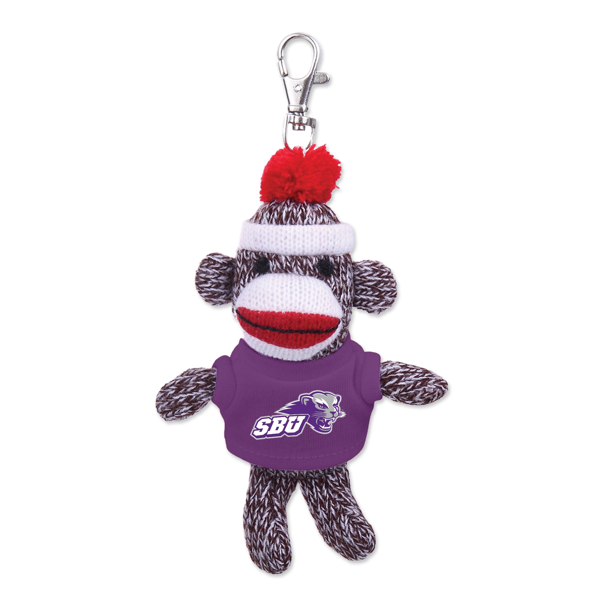 Brian's Key Tag Plush | Sock Monkey