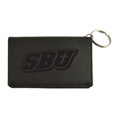 Velour ID Holder, Black