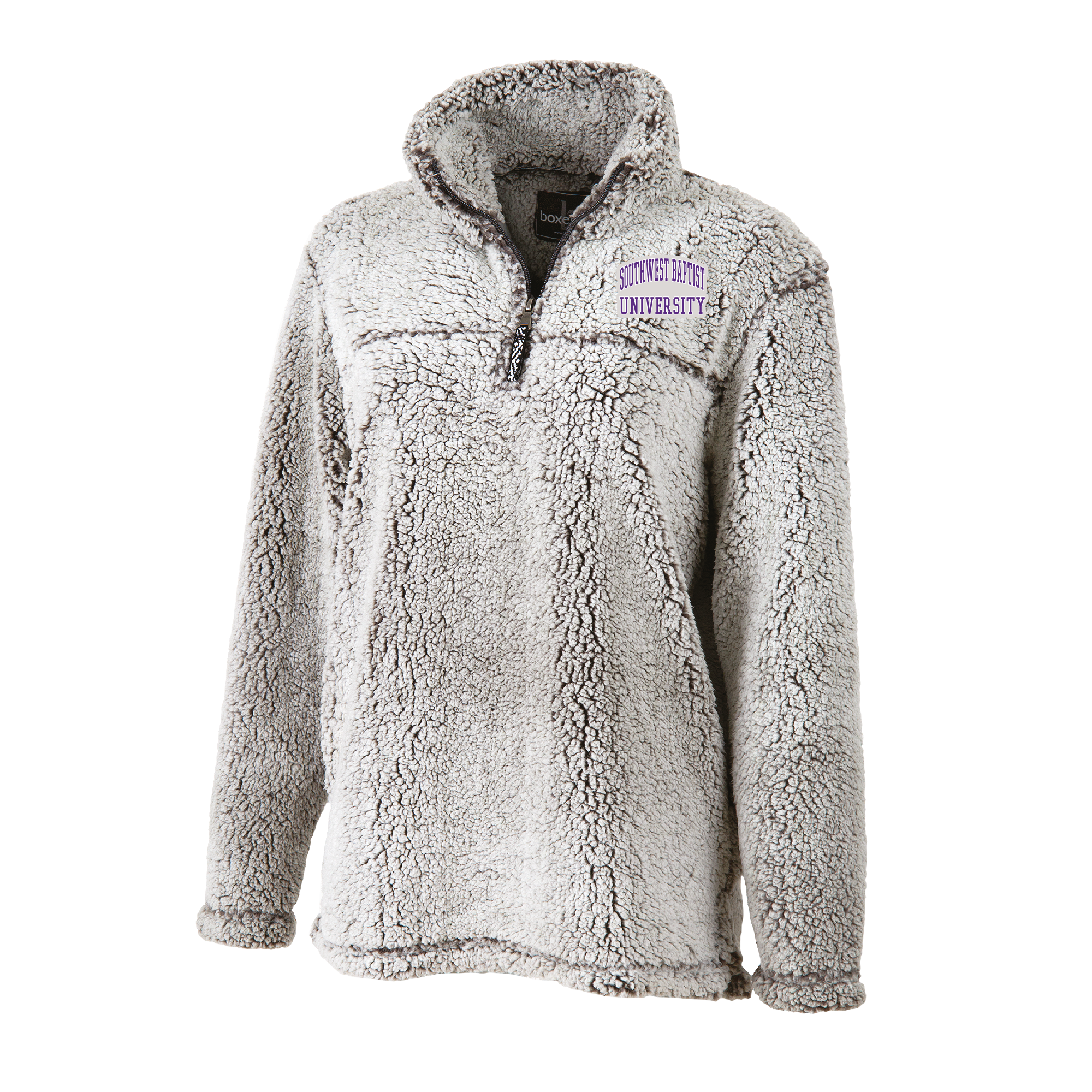Sherpa Quarter Zip Pullover | Frosty Grey