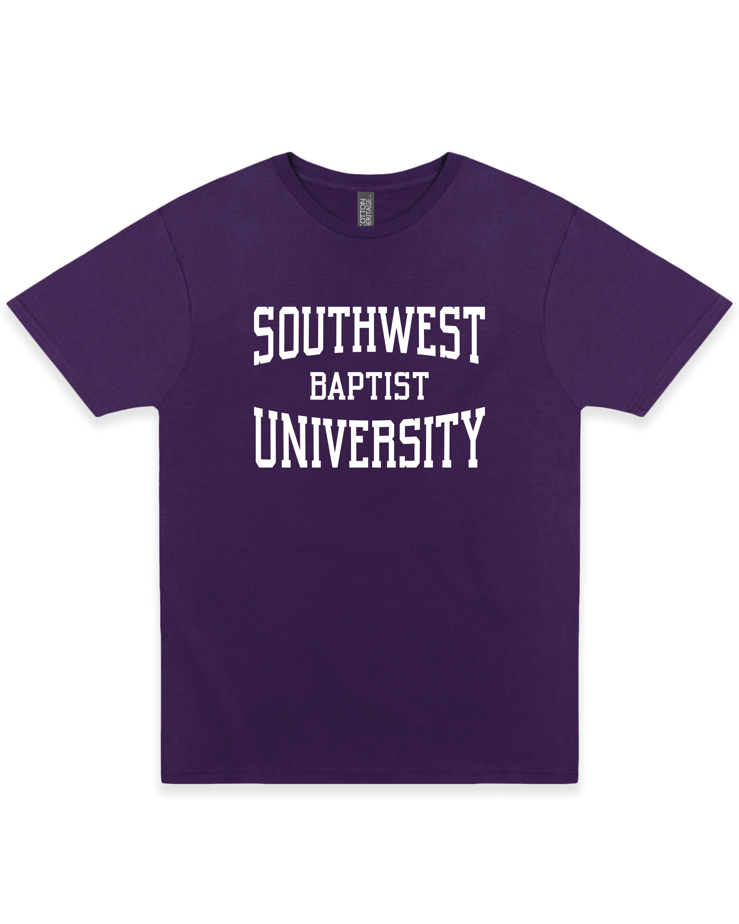 University Stacked Tee | Purple