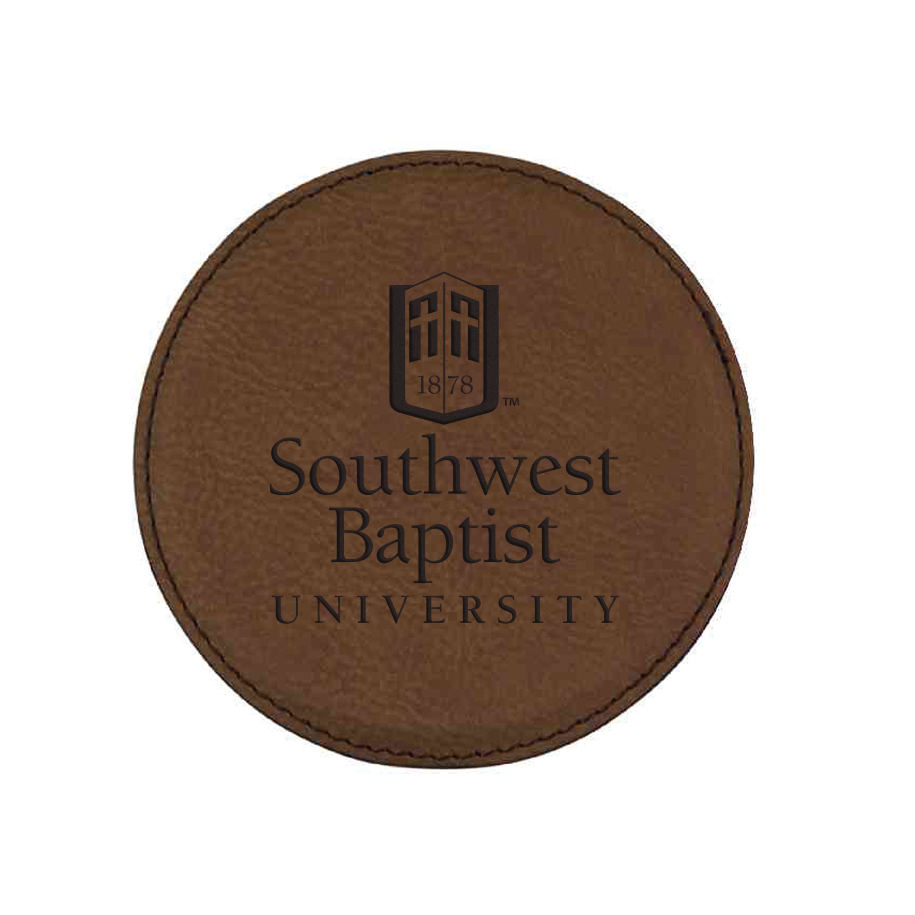 Laramie Round Coaster | Brown