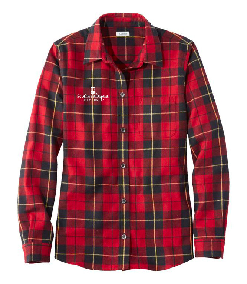 Ladies Scotch Plaid Flannel Shirt | Wallace