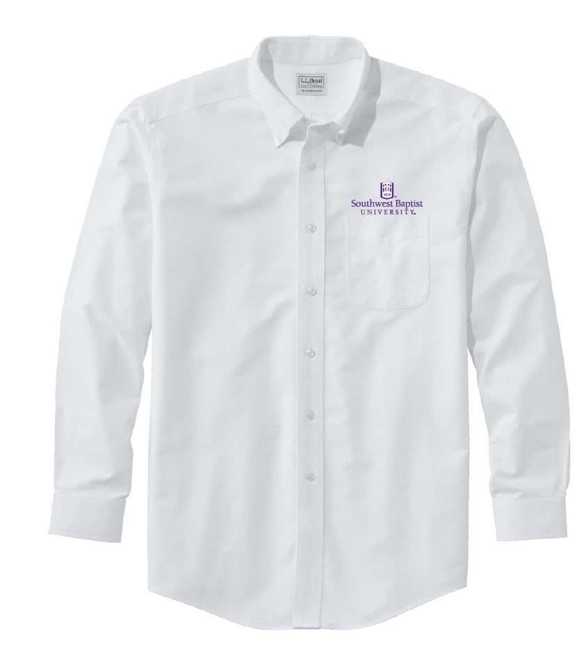 Wrinkle-Free Classic Oxford Cloth Shirt | White