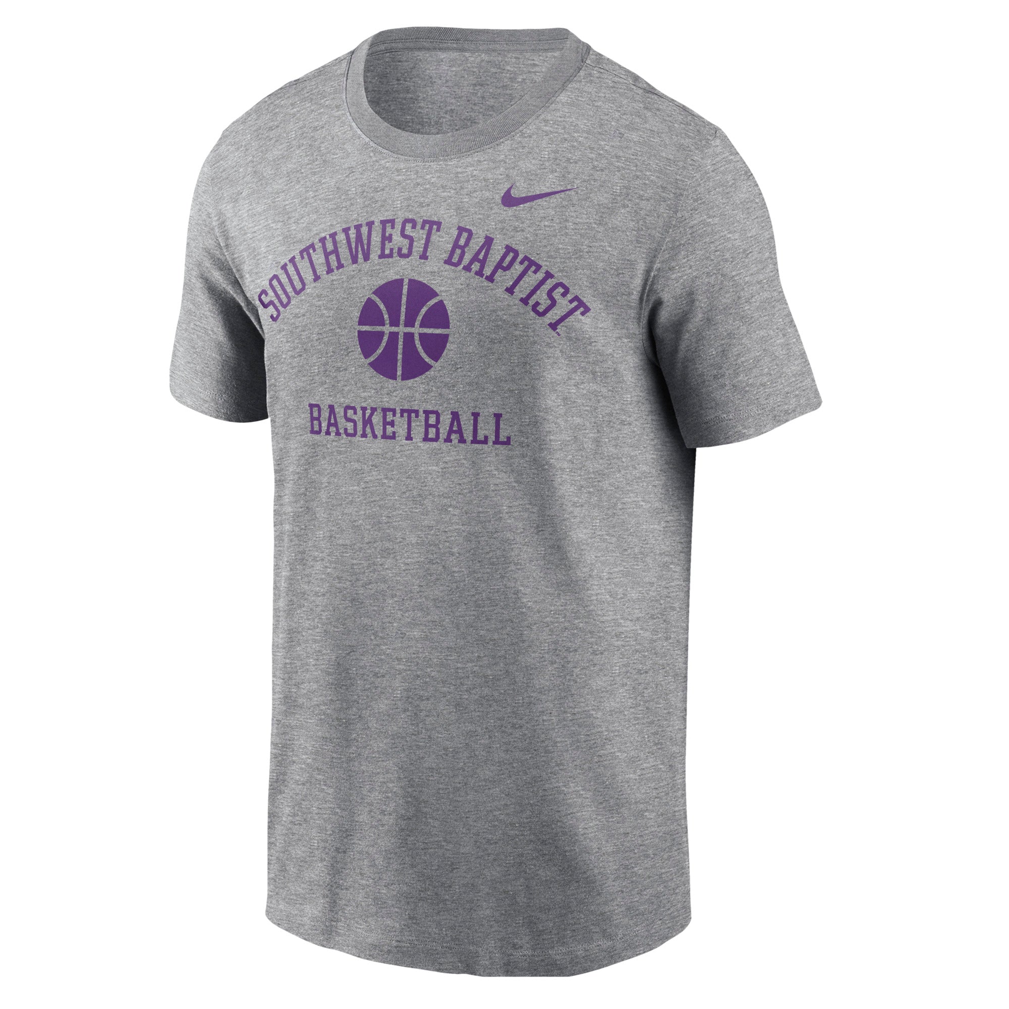 Core Cotton Basketball Tee | Dark Heather