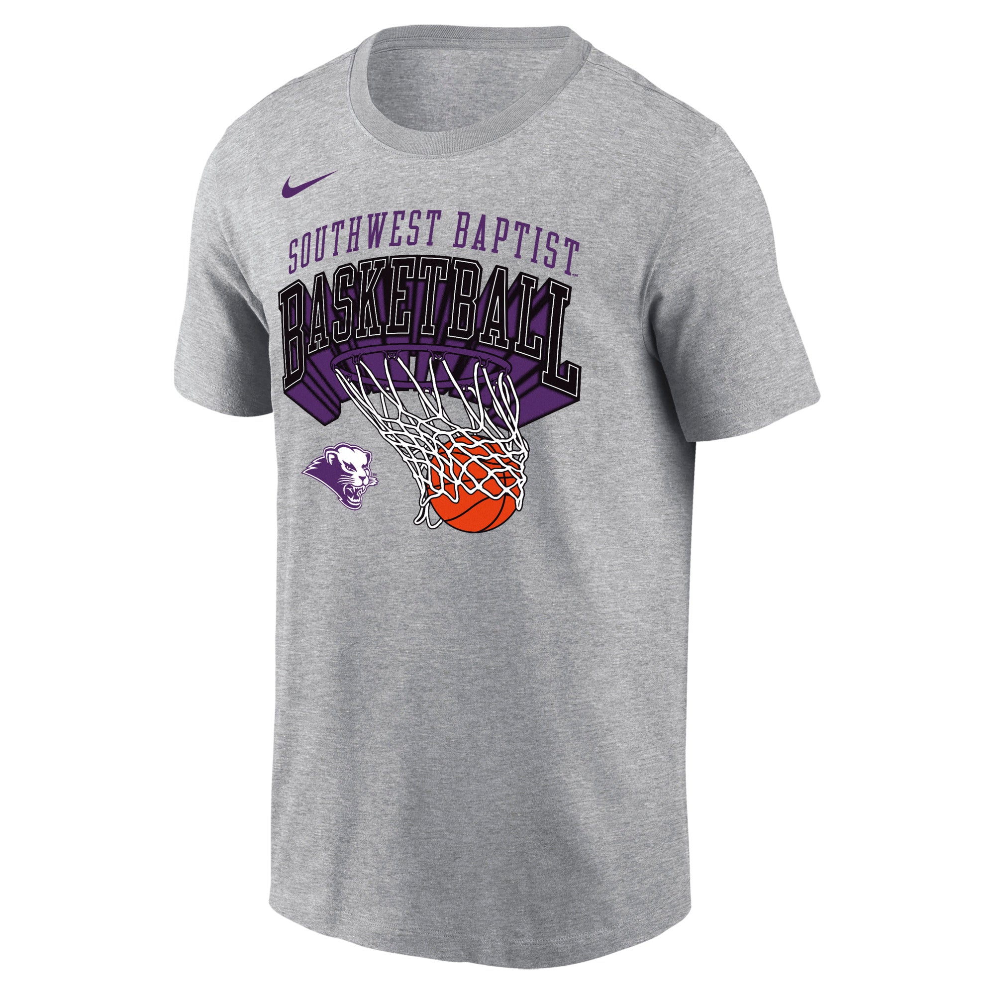 Dri-Fit Cotton Basketball Tee | Dark Heather