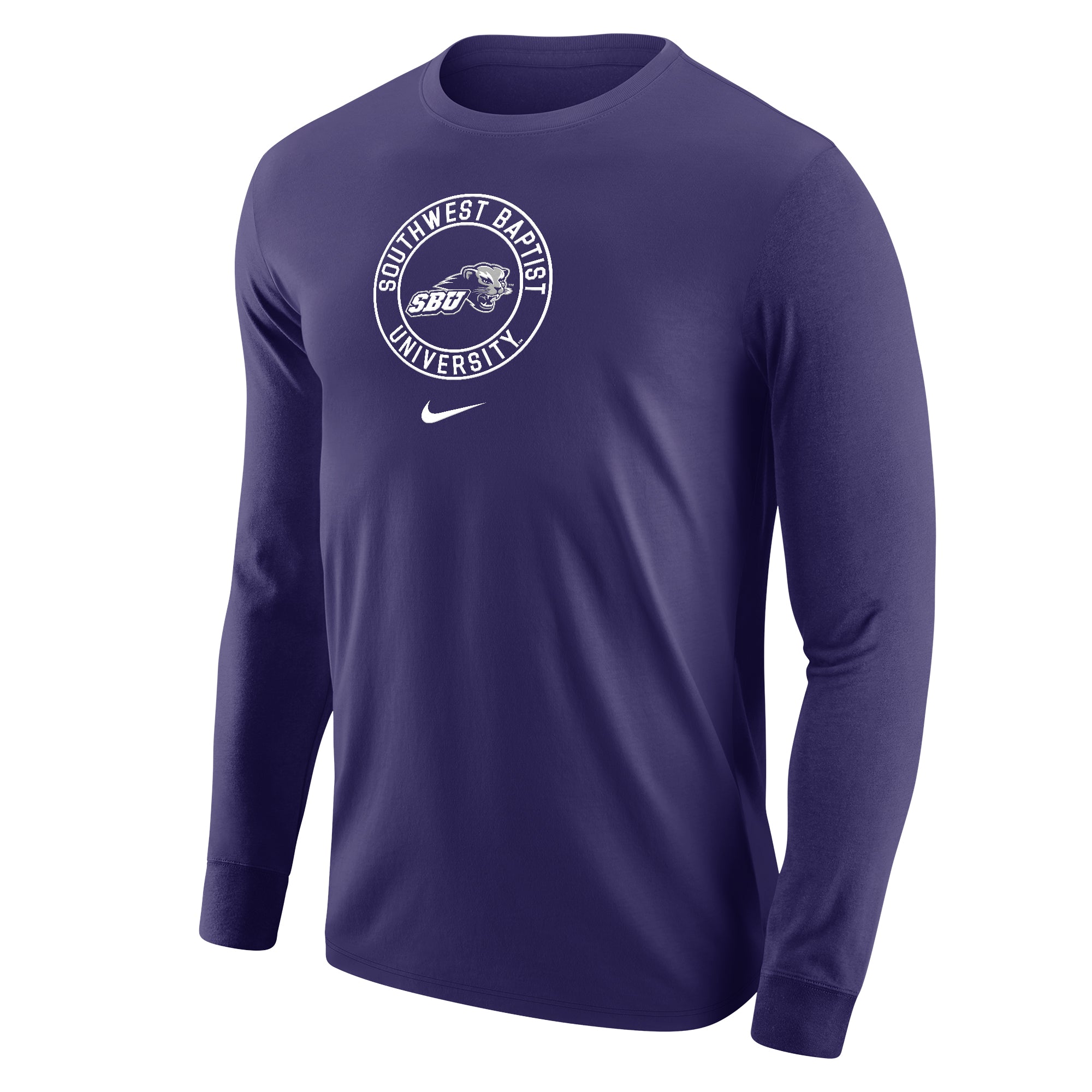 Nike Core Cotton Long Sleeve Tee | Orchid