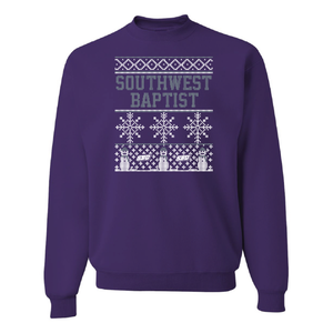 Ugly Christmas Sweater, Purple