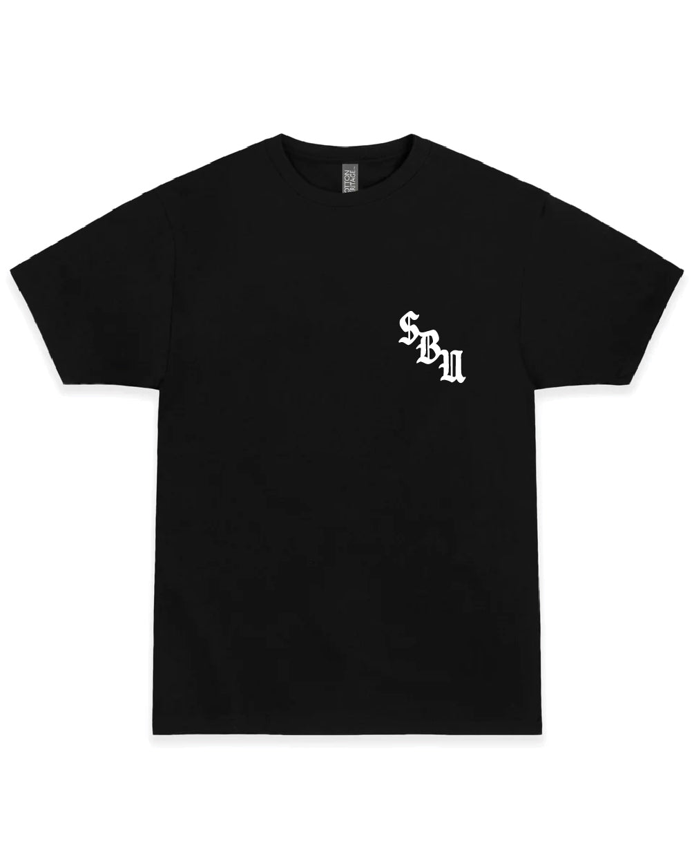 Gothic Type Tee | Black