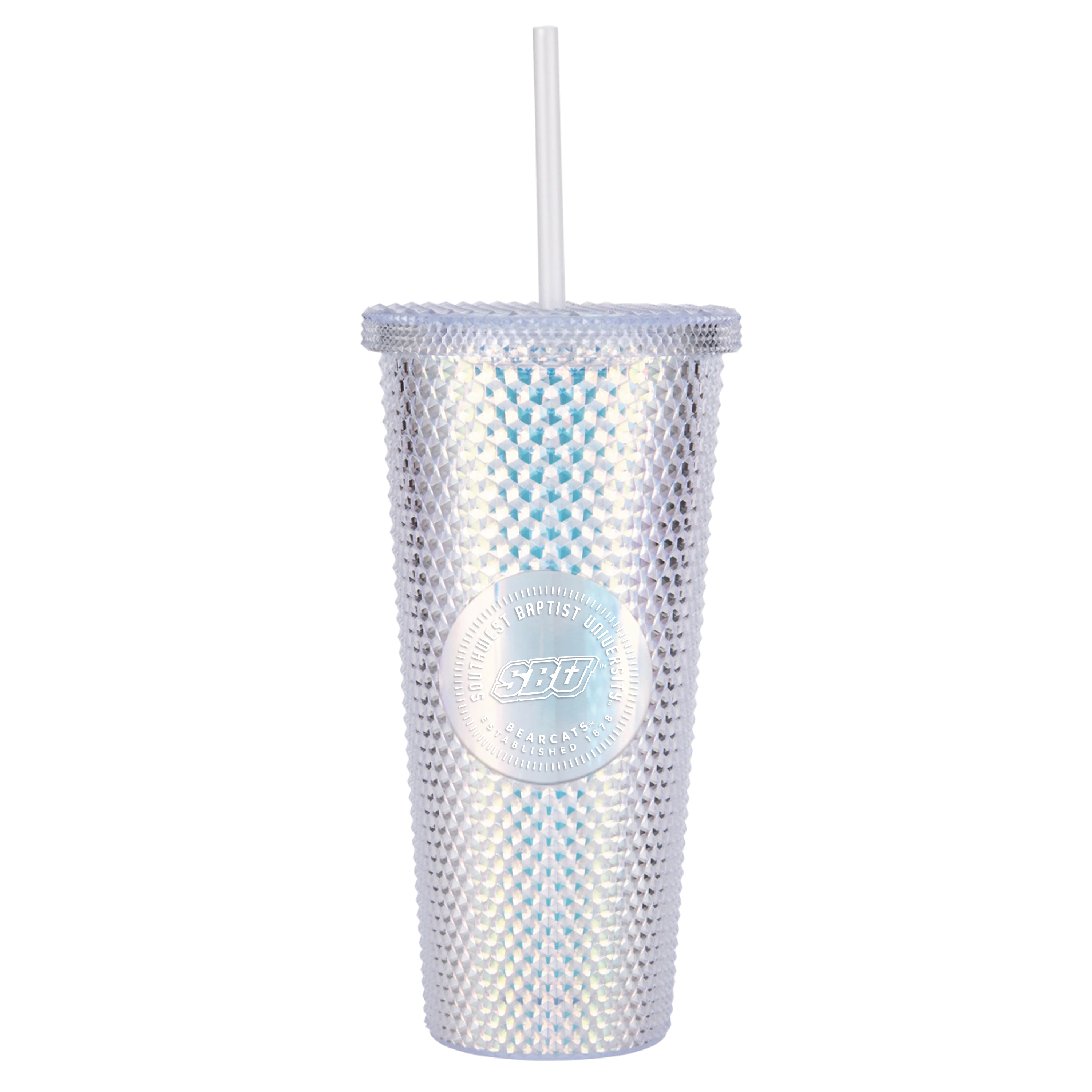 Galway Travel Tumbler | Clear Iridescent