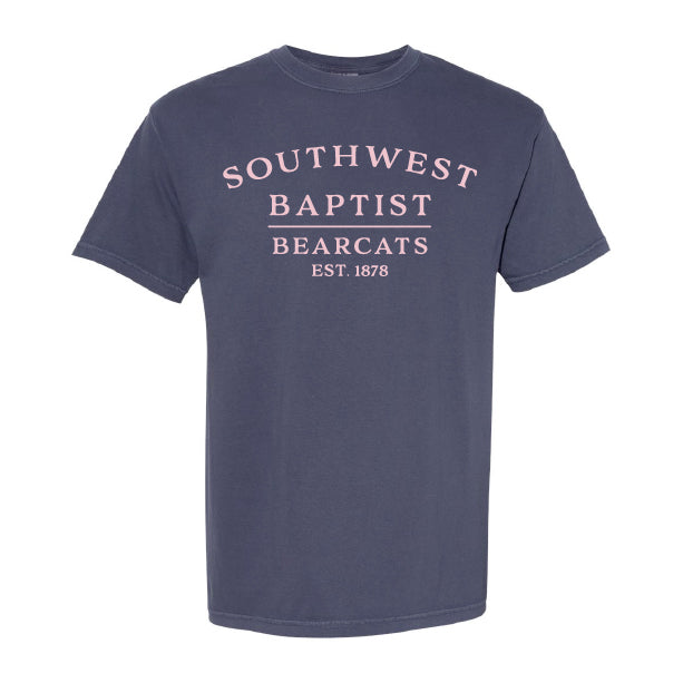 Spring '24 Comfort Colors Tee, Navy – Southwest Baptist University