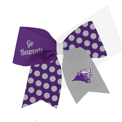 Spirit Cheer Gear Ribbon Barrette, Go Bearcats