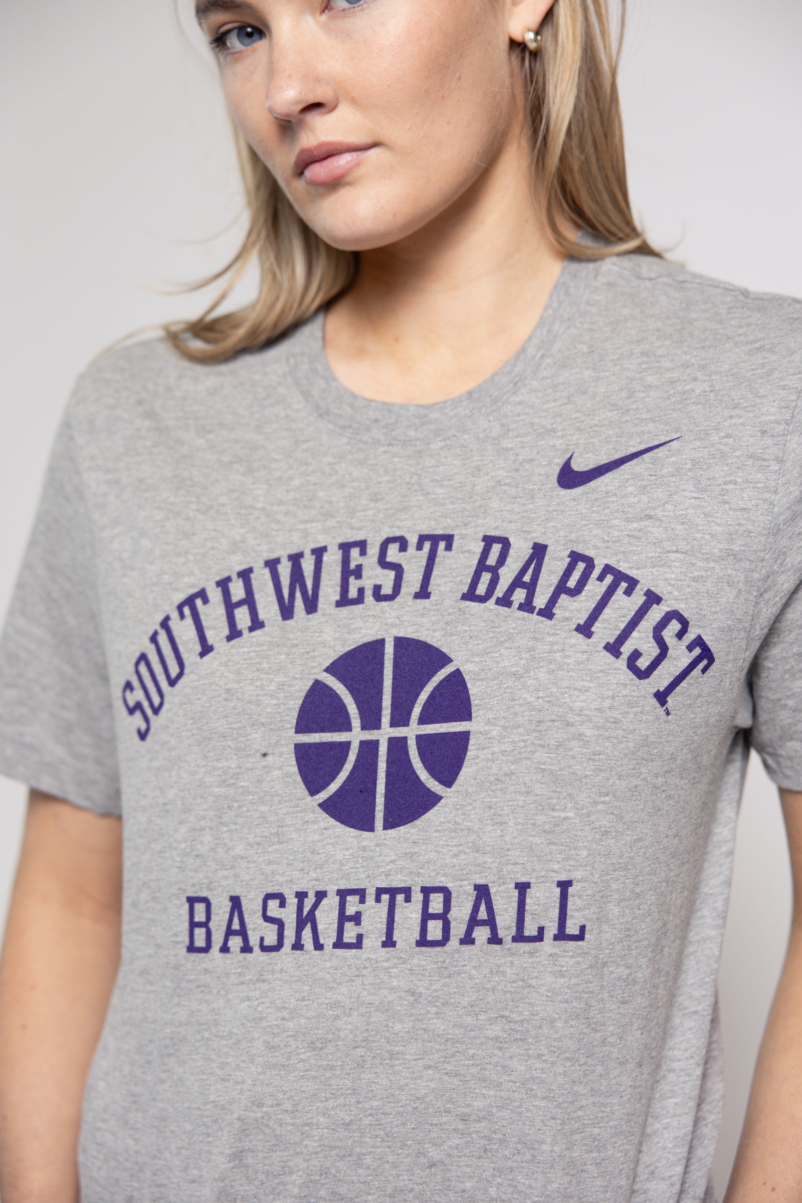 Core Cotton Basketball Tee | Dark Heather