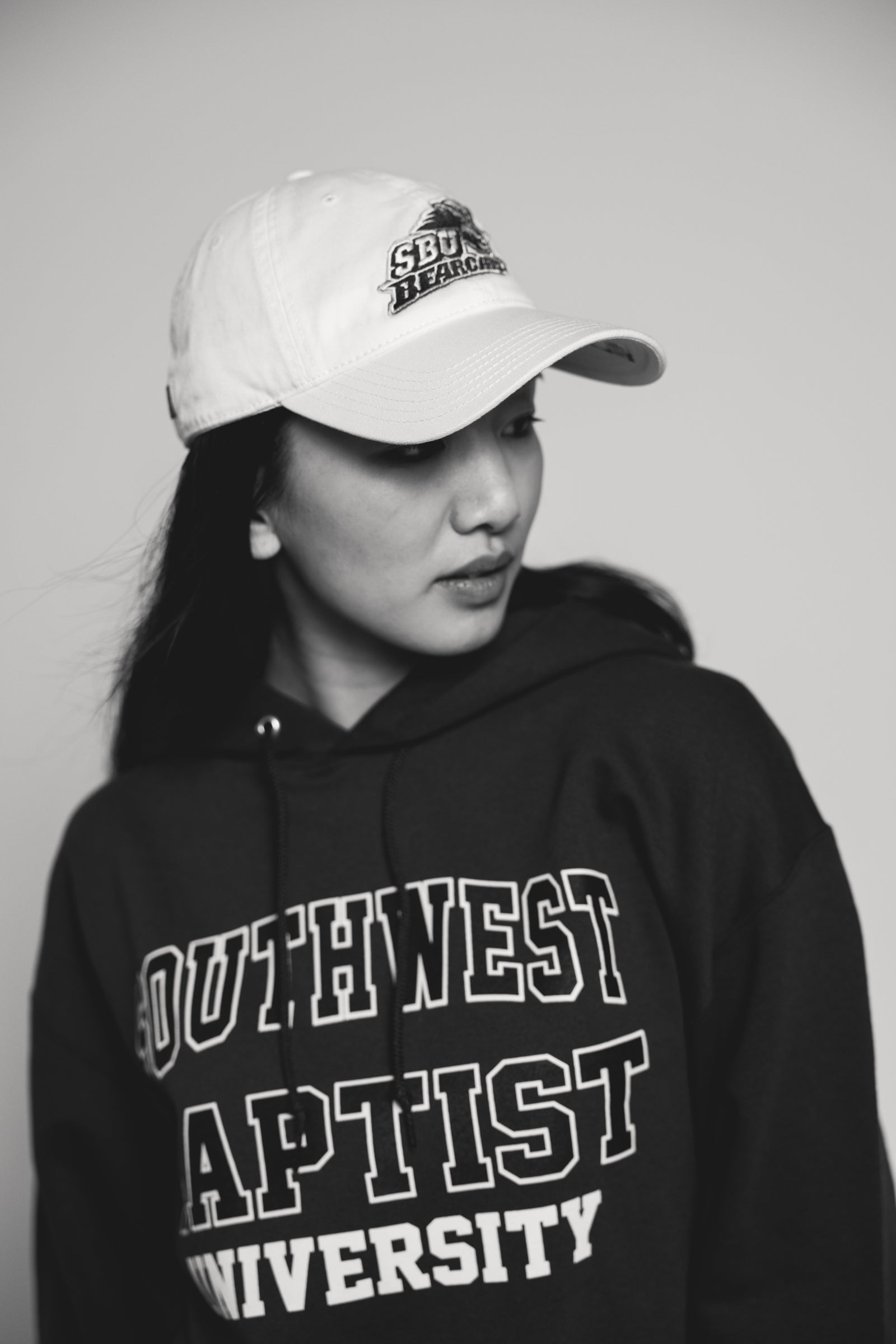 Relaxed Twill Cap with core logo | White