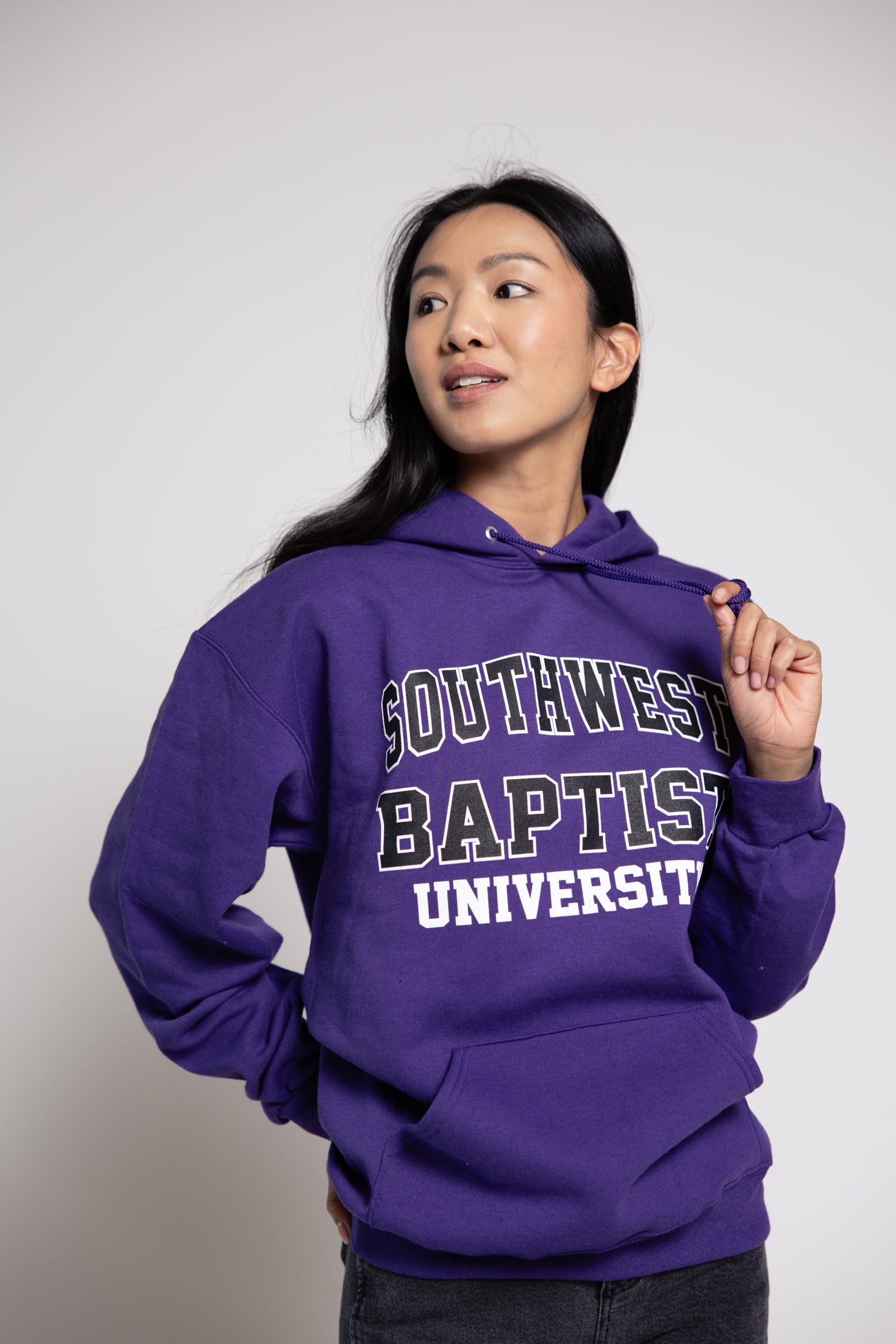 Core Hooded Sweatshirt | Purple