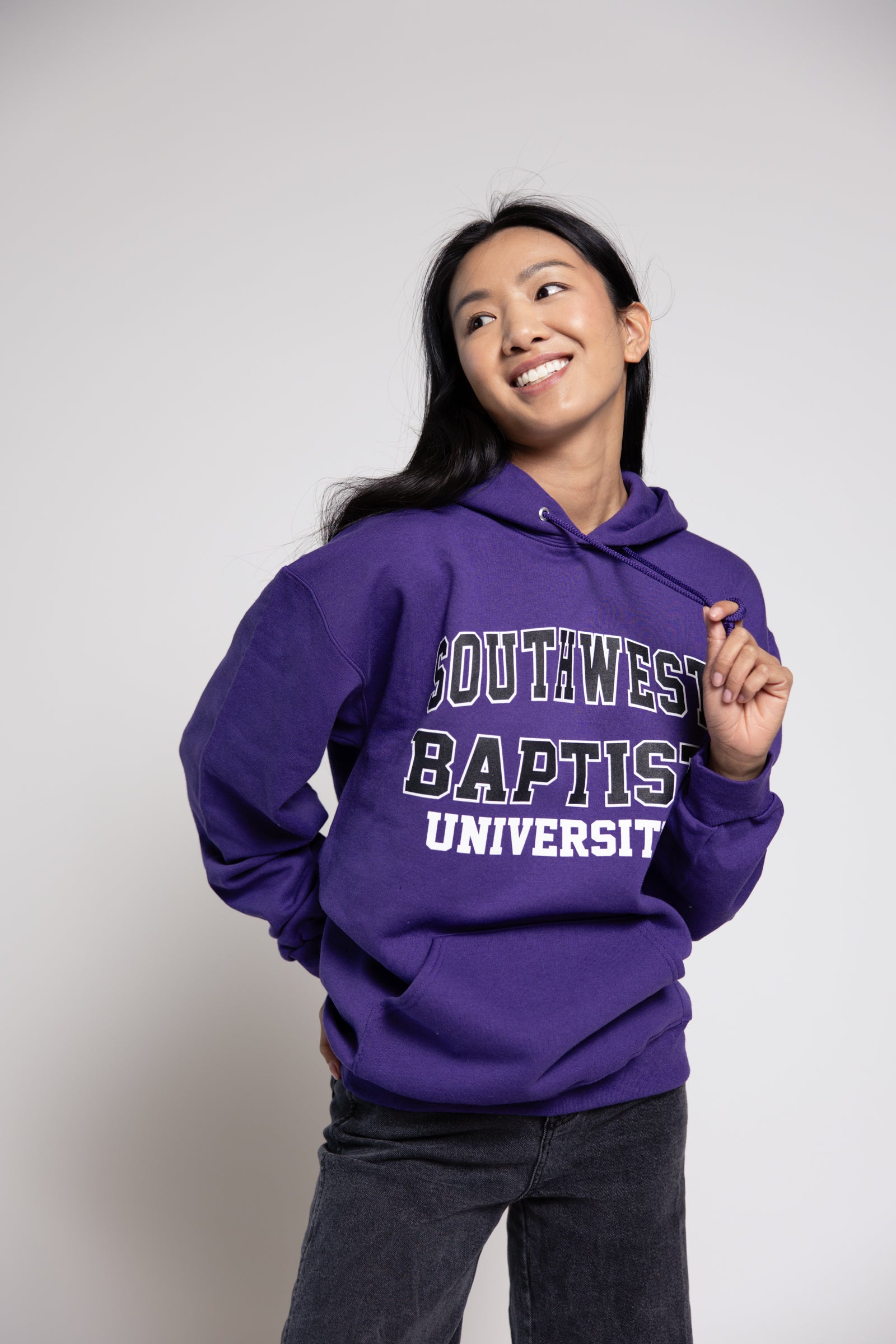 Core Hooded Sweatshirt | Purple