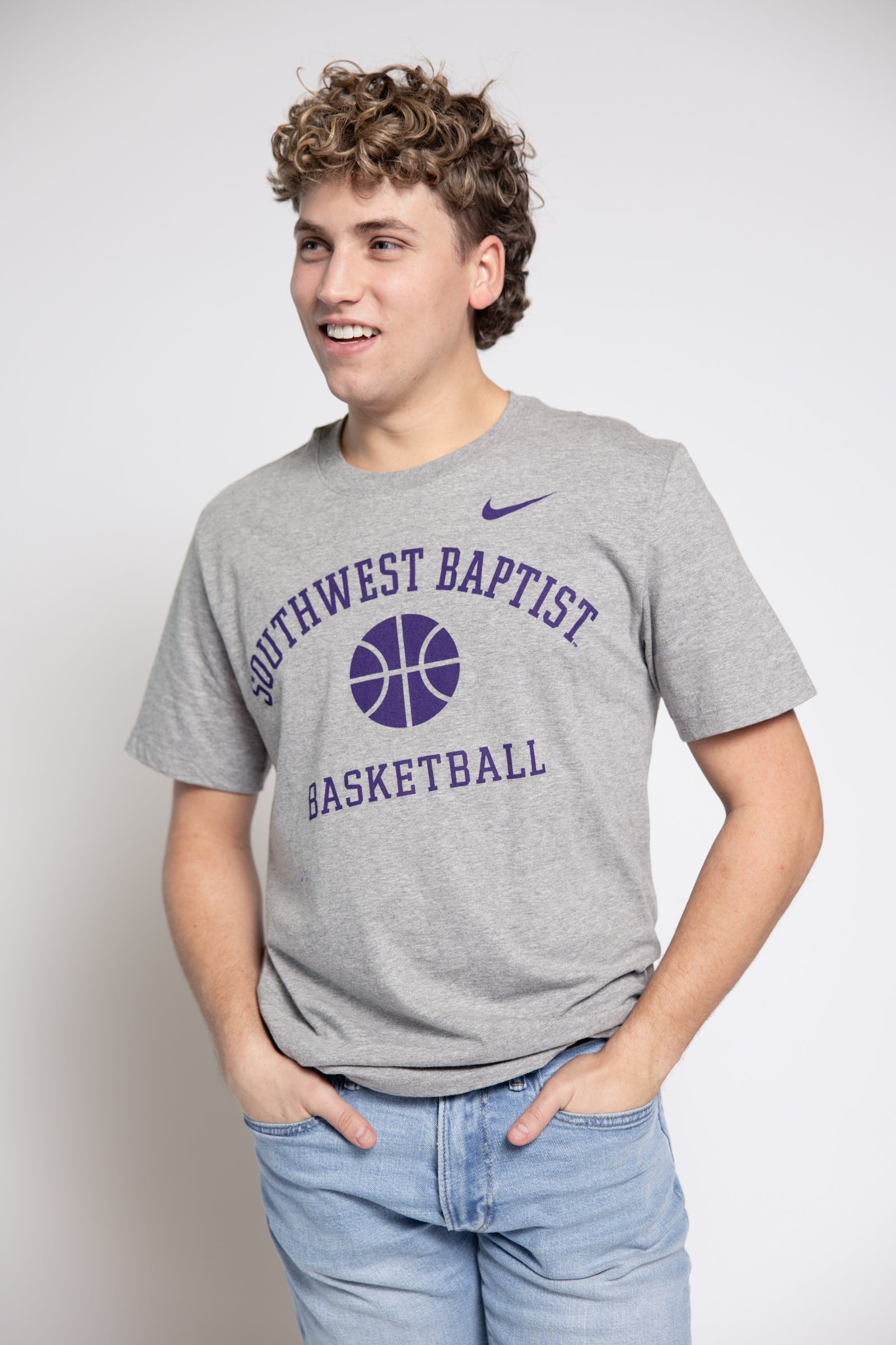 Core Cotton Basketball Tee | Dark Heather
