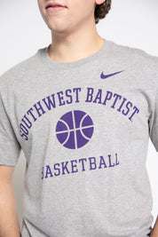 Core Cotton Basketball Tee | Dark Heather