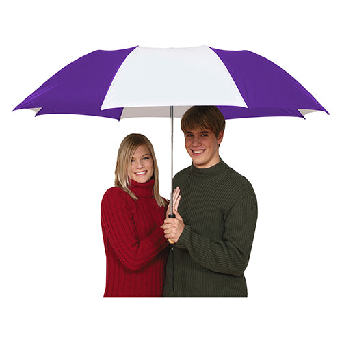 The Big Storm Umbrella | White/Purple