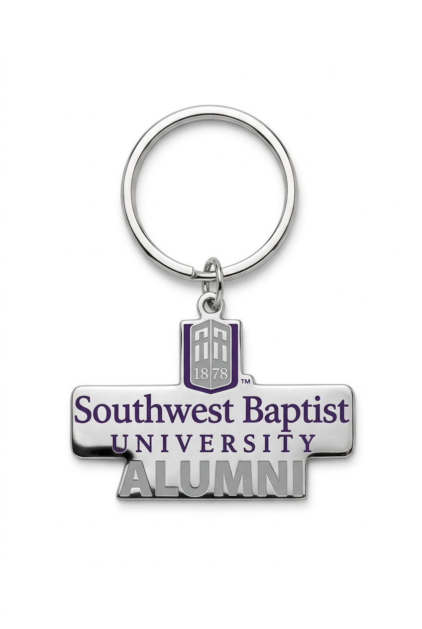 Brass Key Tag Alumni | Silver