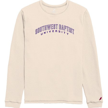 Waffle Long Sleeve Crew, Dew