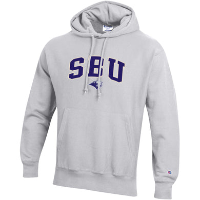 Reverse Weave Hood | Silver Grey