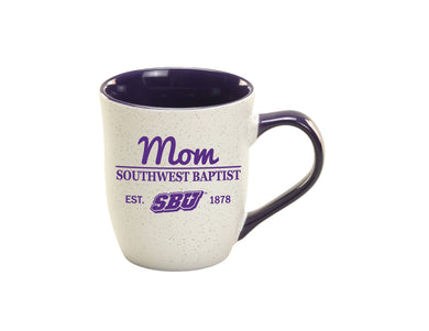 16 oz Mom Granite Mug, Purple