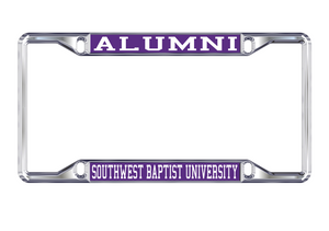 License Plate Frame, Alumni