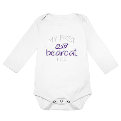 Infant, Long-Sleeve Onesie, White
