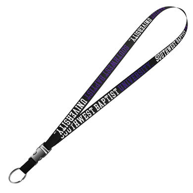 Berkeley Woven Lanyard, Black