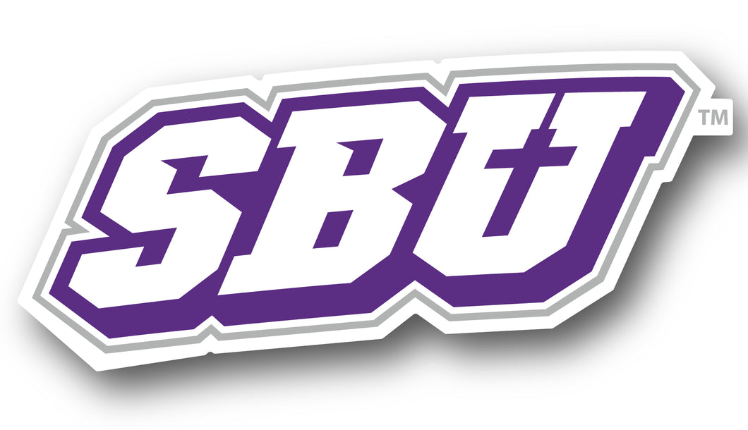 SBU Initials Logo Decal - D2