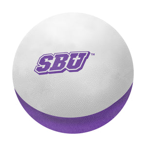 Medium 4" Foam Basketball, Purple/White