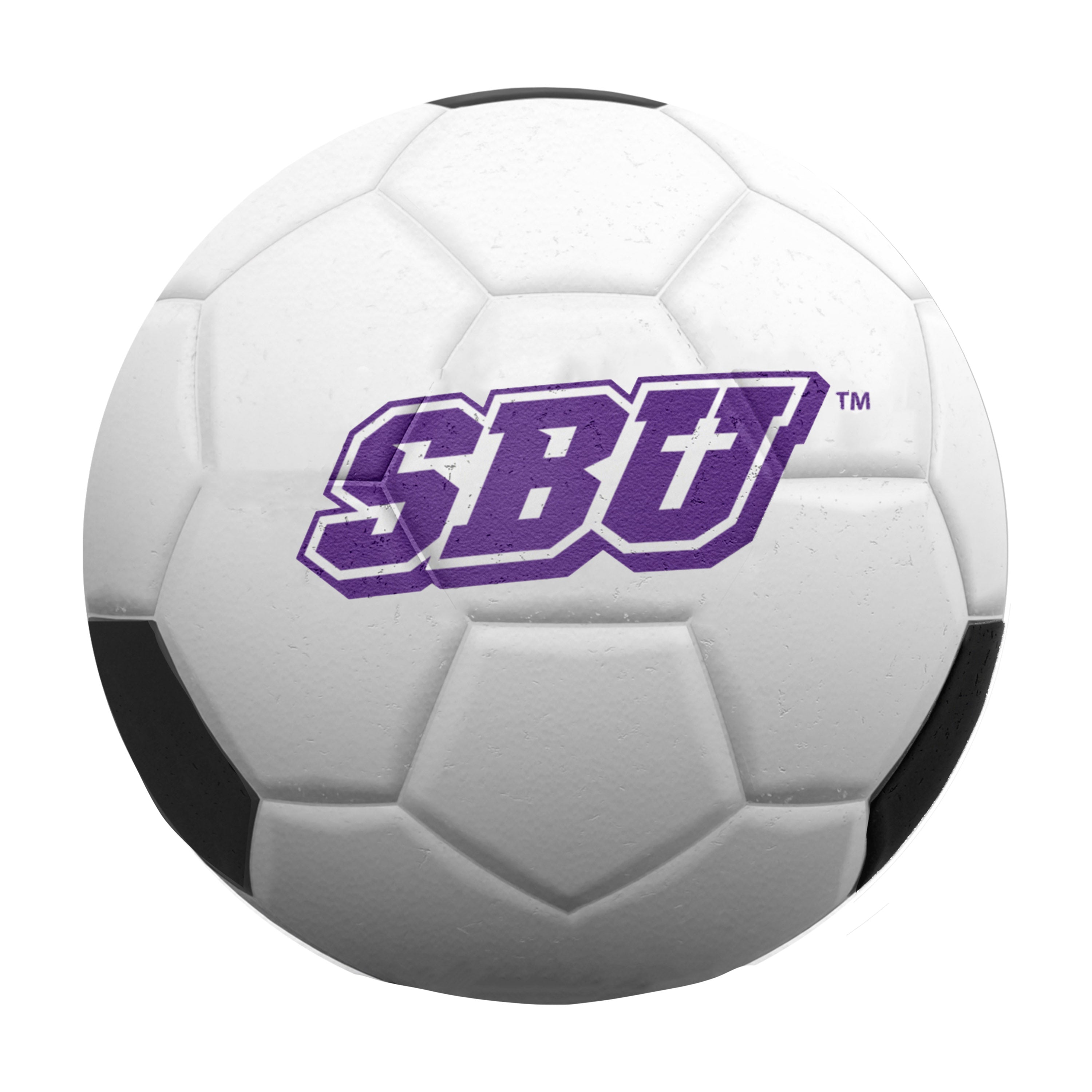 Medium 4" Foam Soccer Ball | Black/White