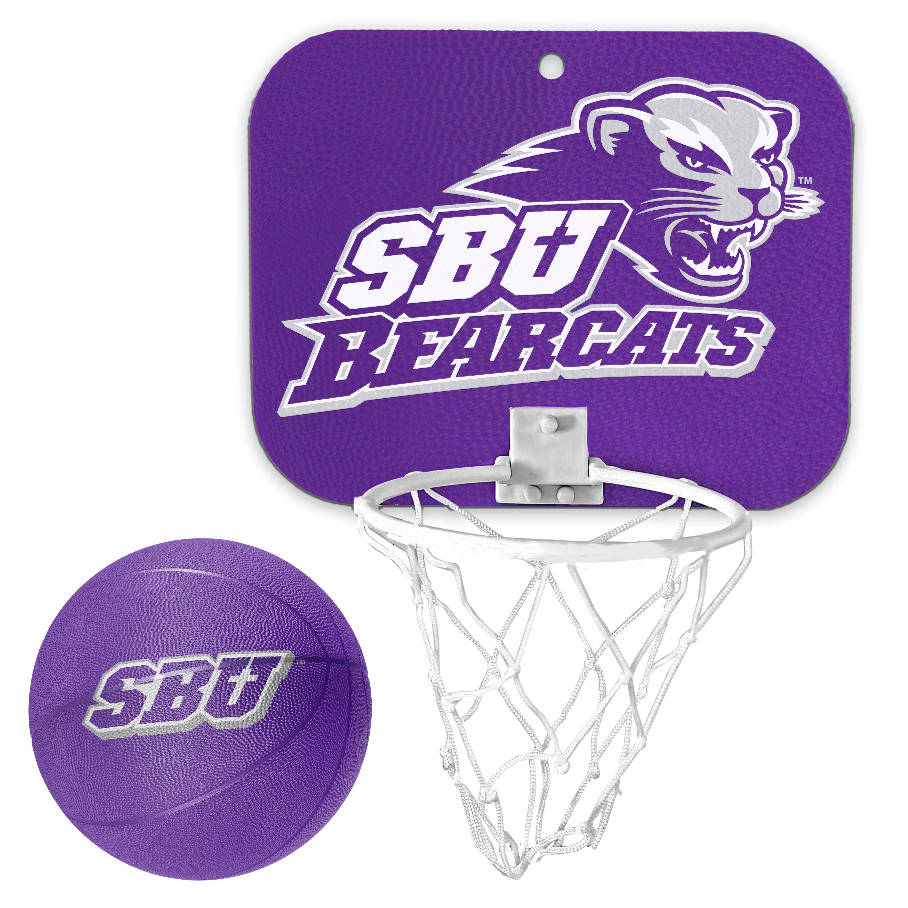 Deluxe Basketball Set | Purple/White
