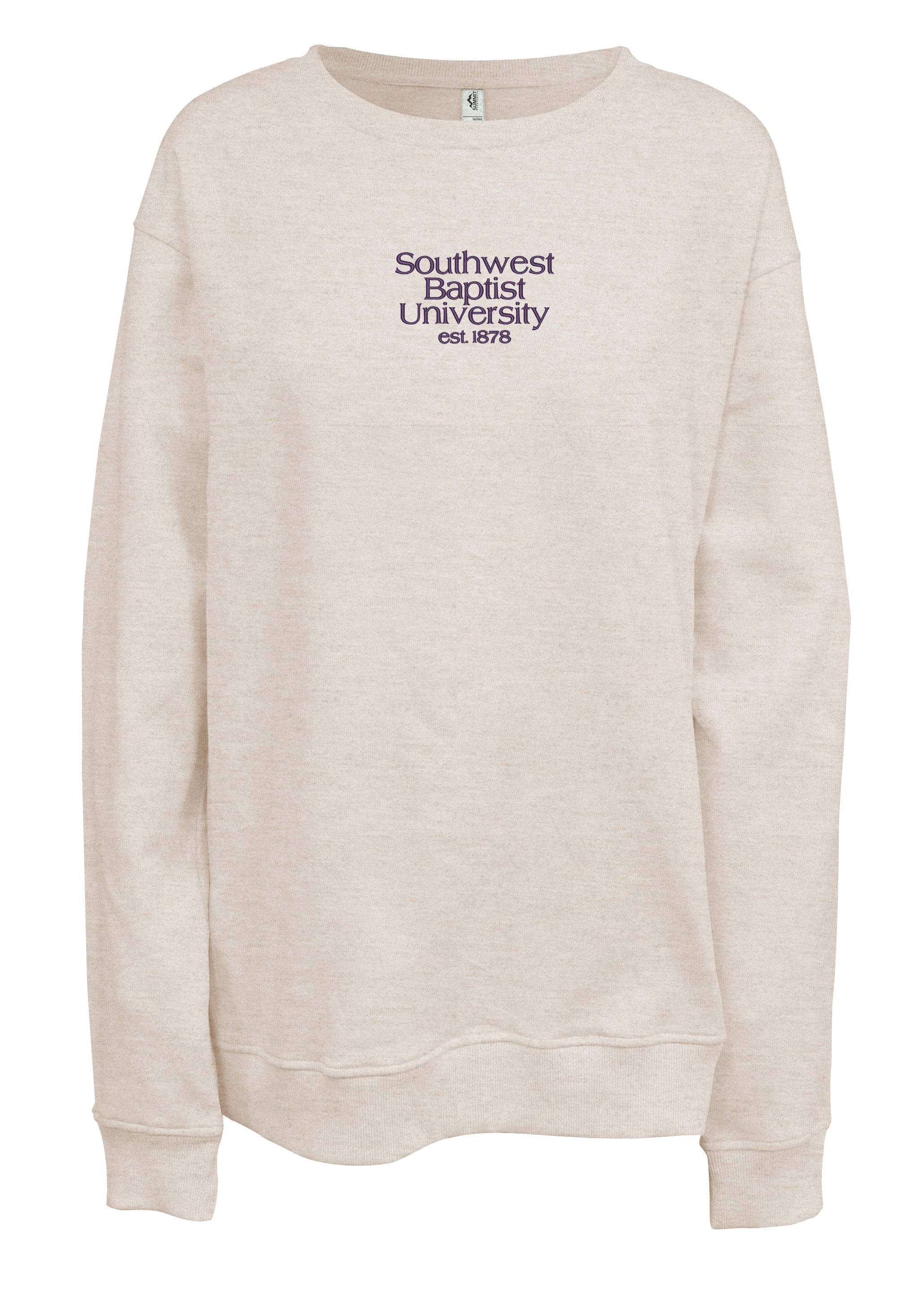 Summit Fleece Crew | Heather Ash