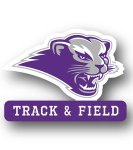 SBU Track & Field Decal - M15